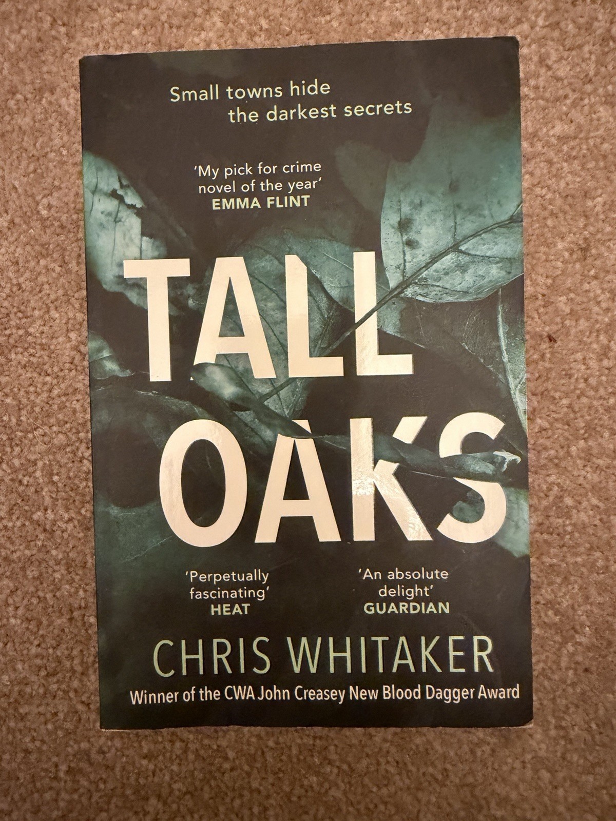 Tall Oaks by Chris Whitaker (2016, Trade Paperback) EUC