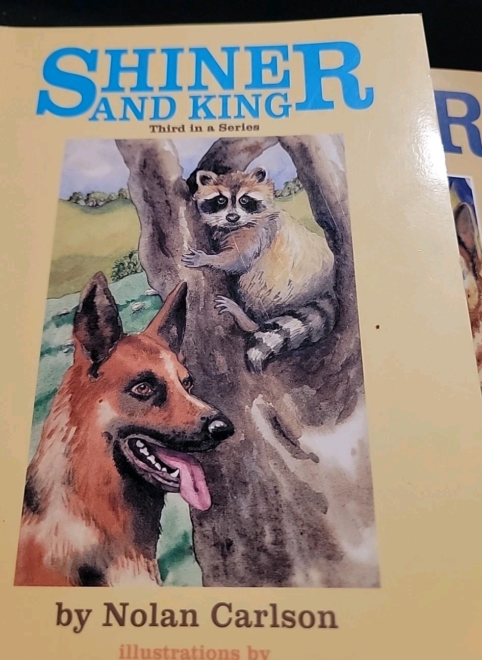 Shiner Series 5 Books, All Signed By The Author Noah Carlson