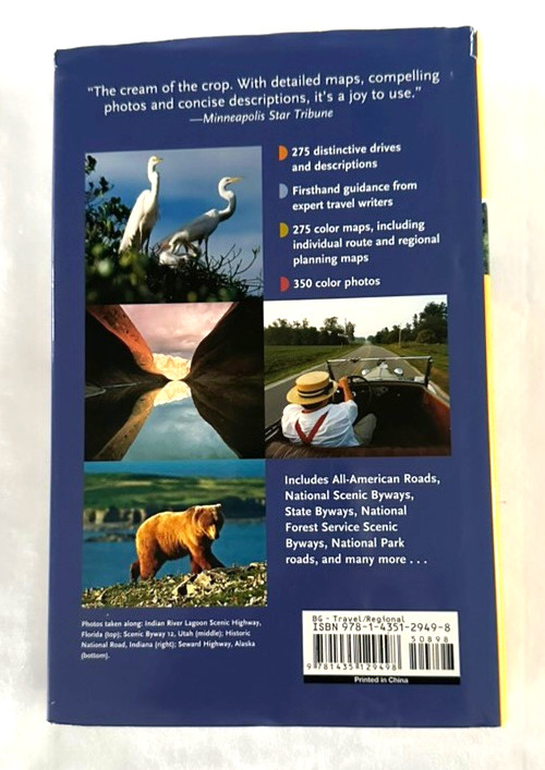 National Geographic Guide to Scenic Highways & Byways – Hardcover – VERY GOOD
