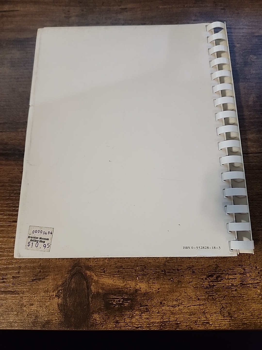 1983 The Newark Museum Cookbook New Jersey Spiral 174 Pages GOOD