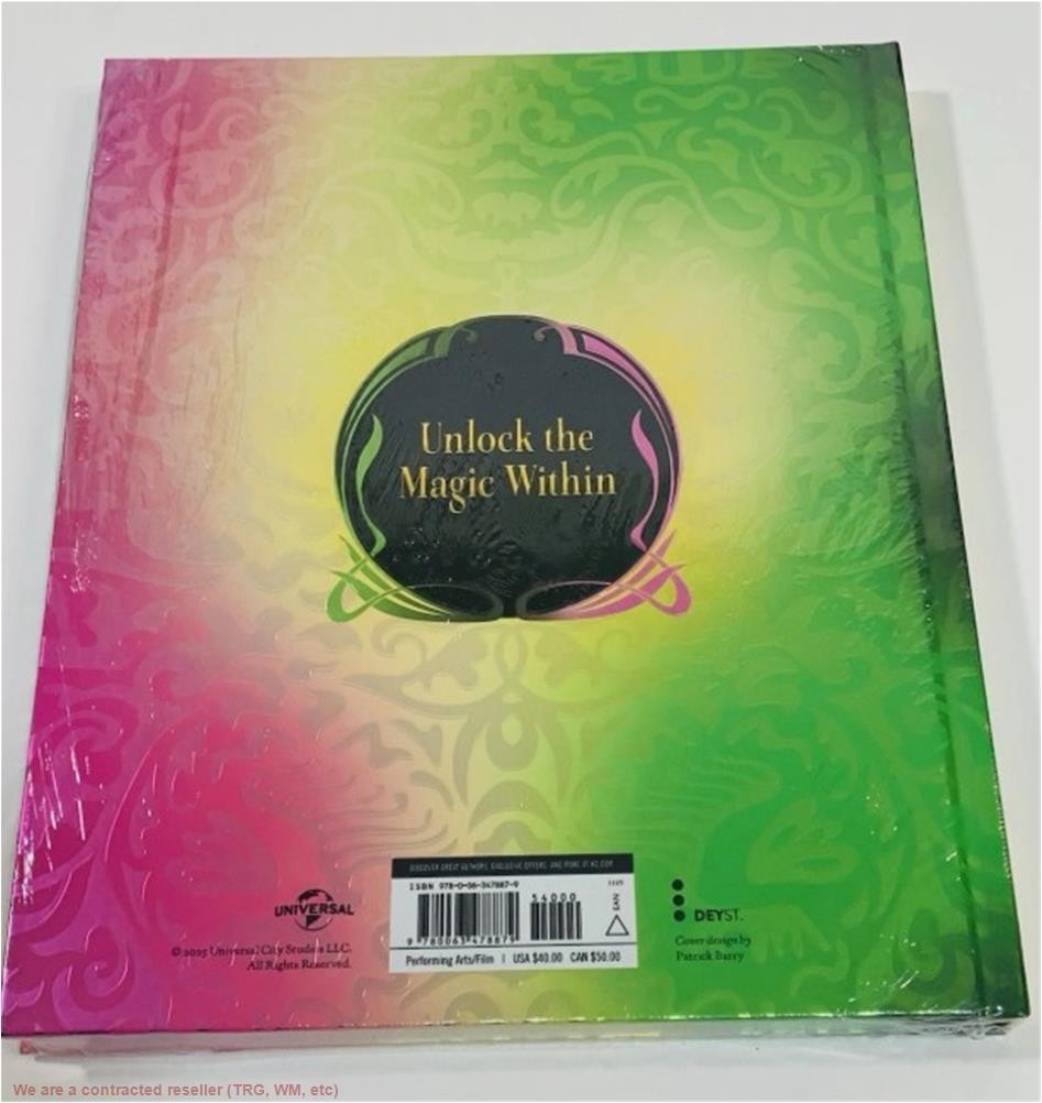 WICKED: The Official Visual Companion – Target Exclusive (Hardcover) SEALED!