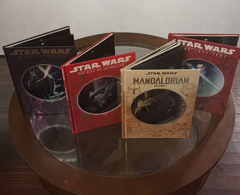Star Wars Die Cut Storybooks Lot of 4 Like New Kids Book Collection Set