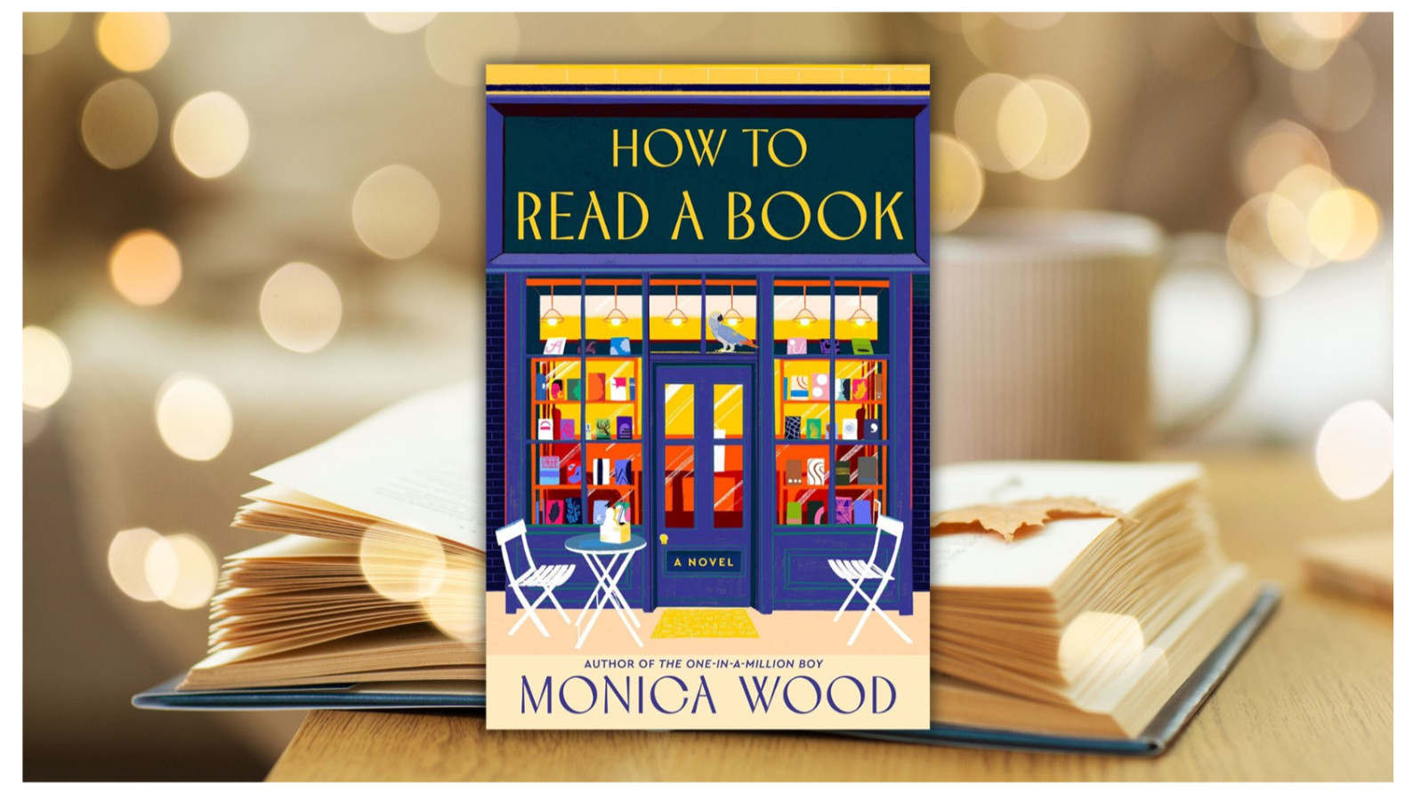 How to Read a Book:by Monica Wood Brand New English Paperback Free Shipping