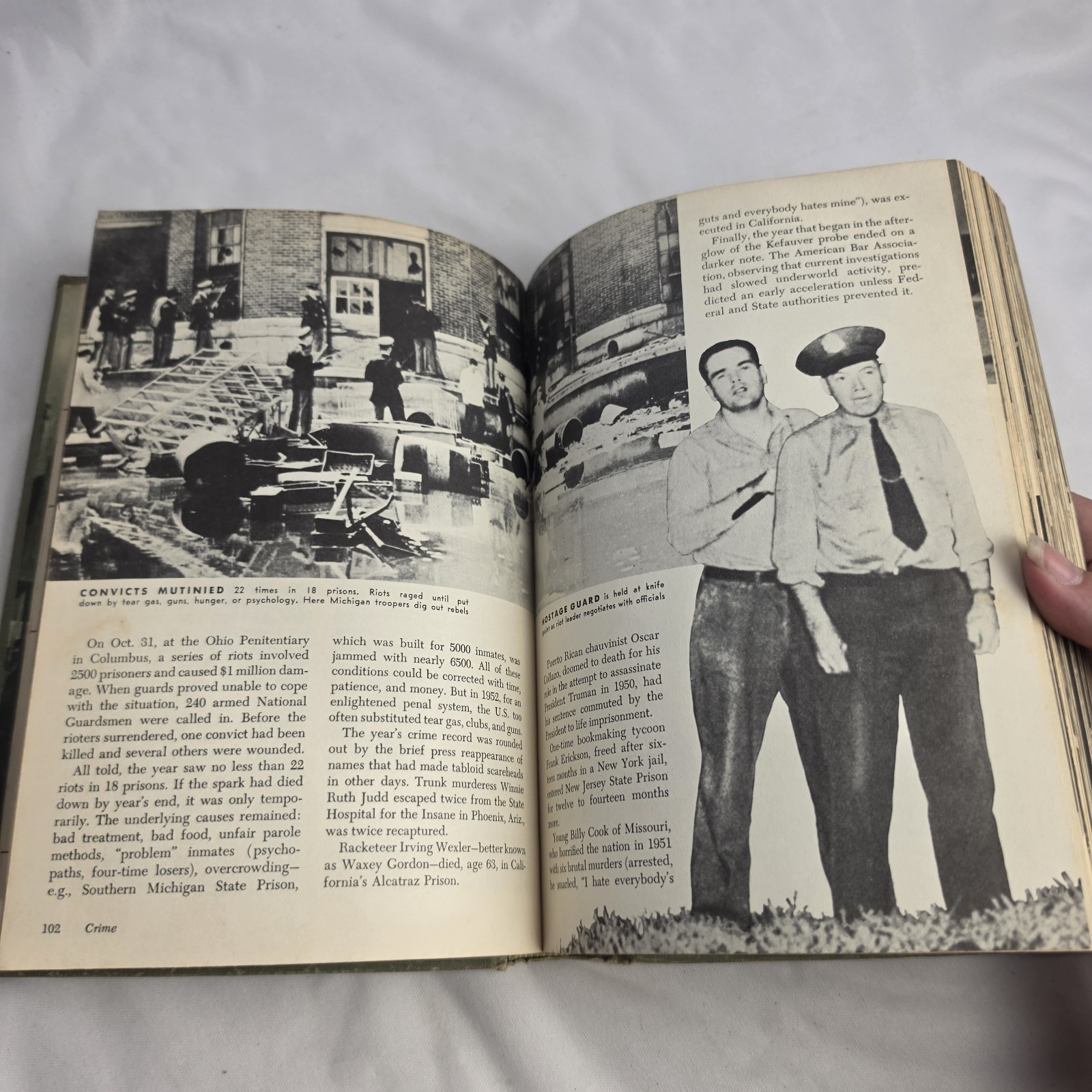 The Unicorn Book Of 1952 Outstanding Events of the Year By Joseph Morse 1953