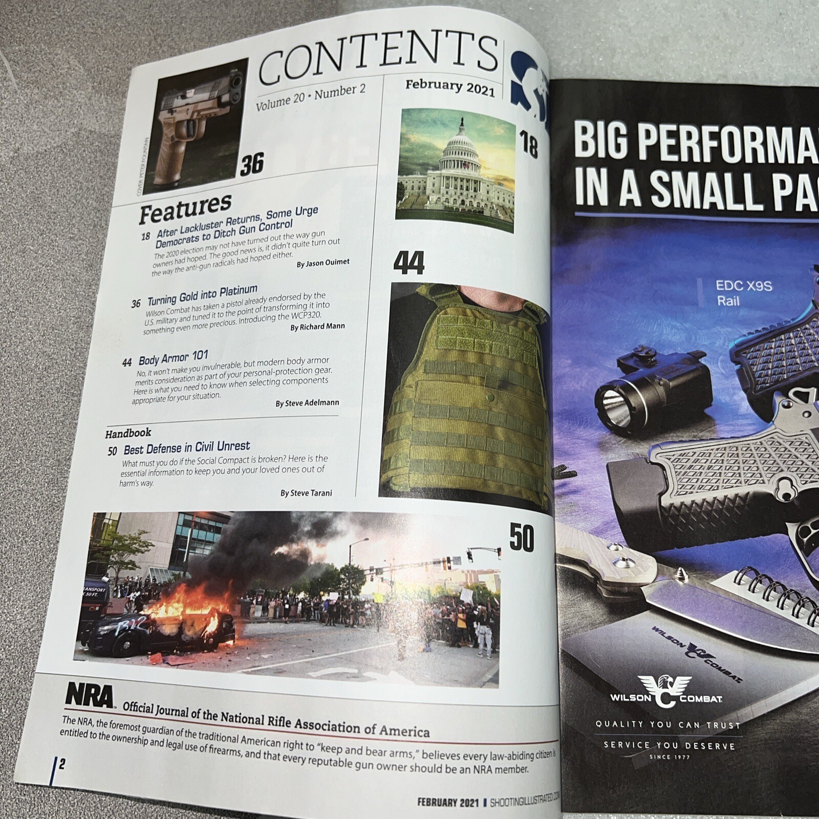 America’s 1st Freedom 150 Years Strong February 2021 Vol.20 #2 NRA Magazine T27