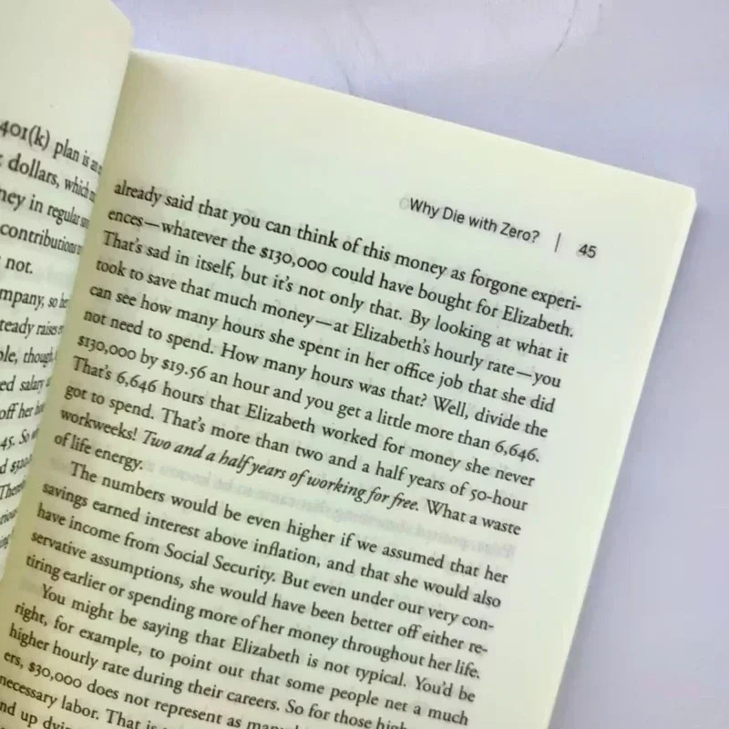 Die with zero,by Bill perkins, getting all you can from your money and your life
