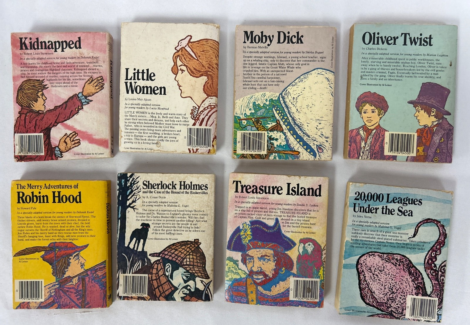 Moby Books Illustrated Classic Editions Mini Paperback Books Lot of 22