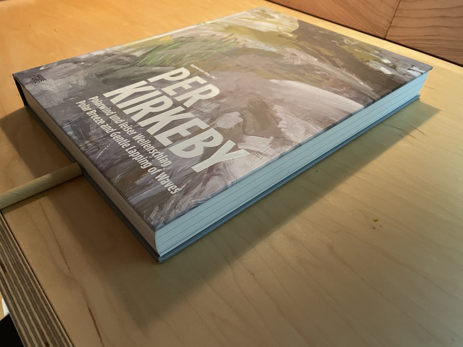 Per Kirkeby Polar Breeze And Gentle Lapping Of Waves, RARE Hardcover 336 pages