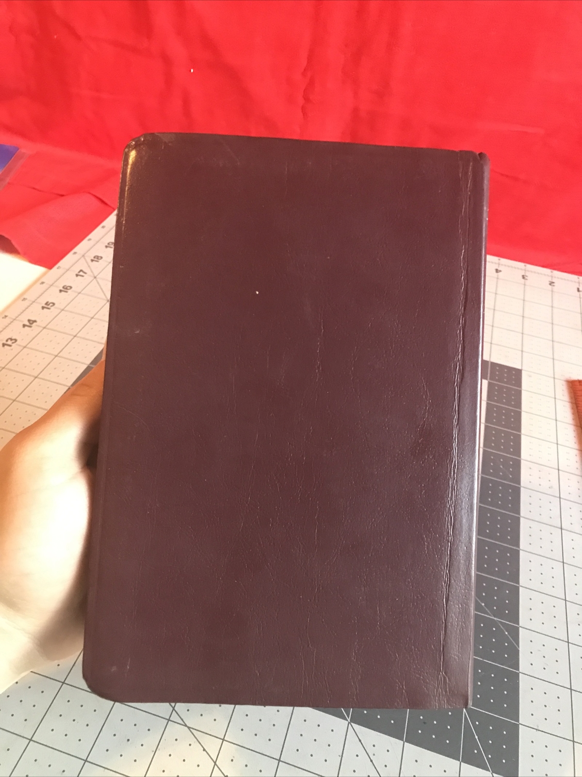 Vintage 1973 Holy Bible Concordance Red Letter Edition Word Aflame Press Rare