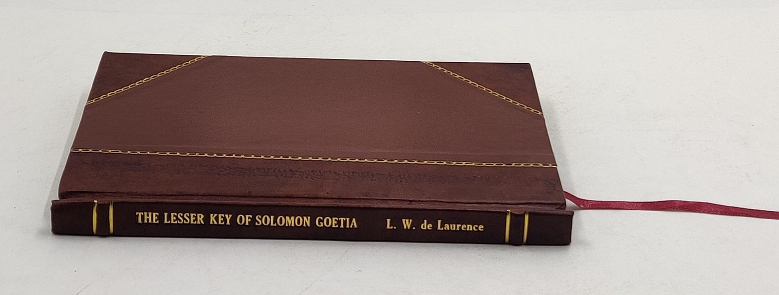 The Lesser Key of Solomon Goetia The Book of Evil Spirits 1916 [Leather Crafted]