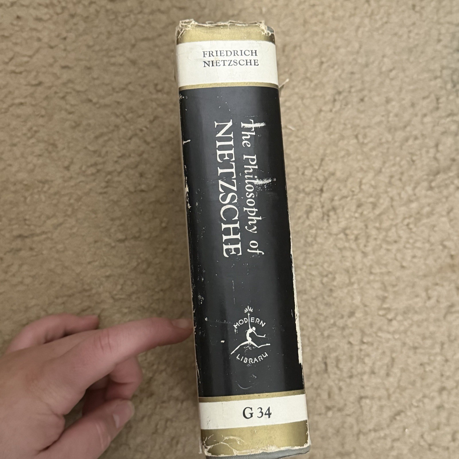 The Philosophy of Nietzsche 1954 The Modern Library Hardcover