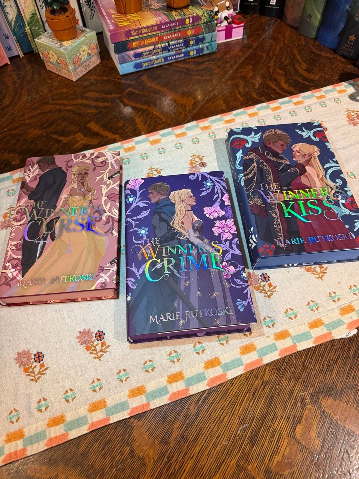 The Winner’s Curse Trilogy Illumicrate Exclusive by Marie Rutkoski