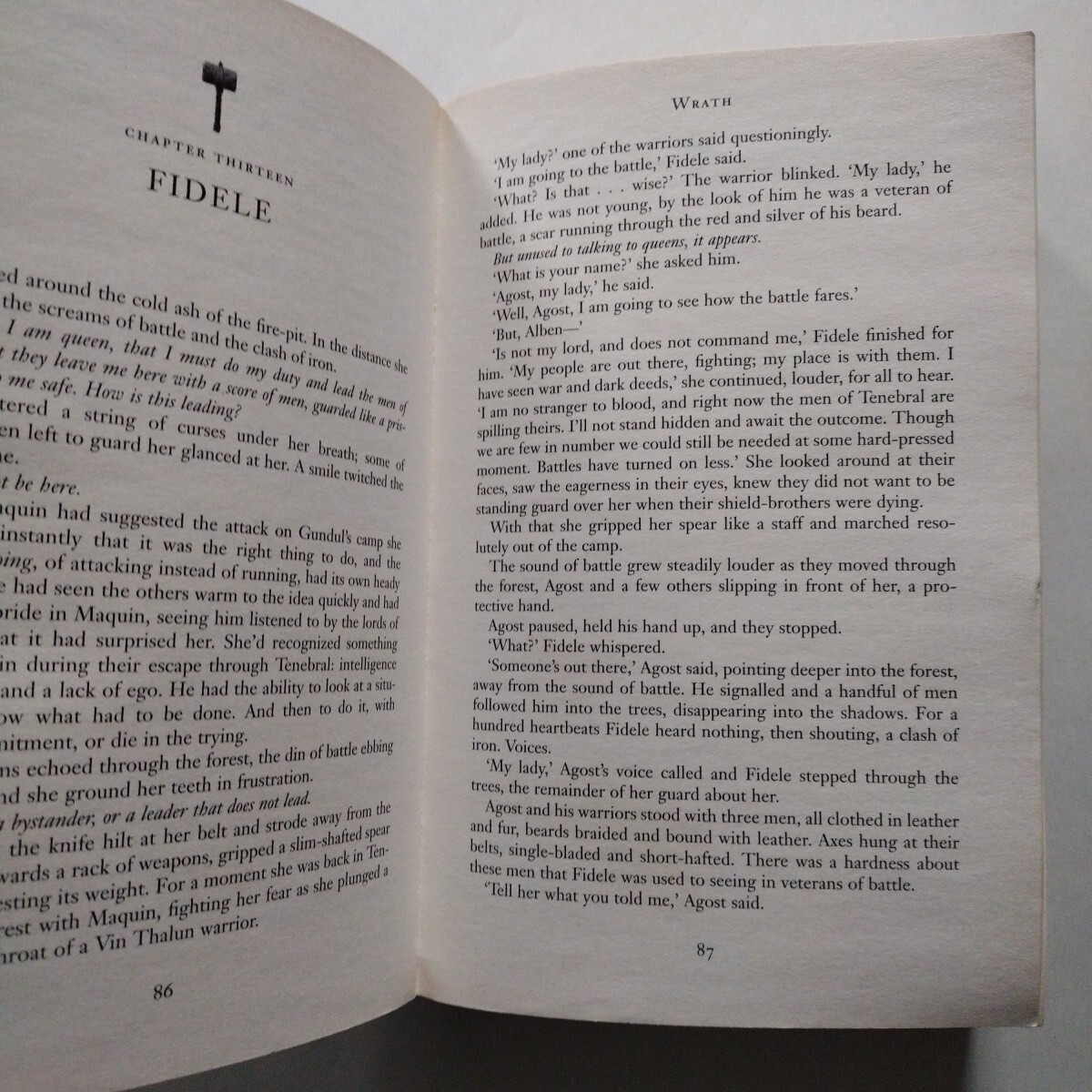 Wrath by John Gwynne – The Faithful and the Fallen Book Four