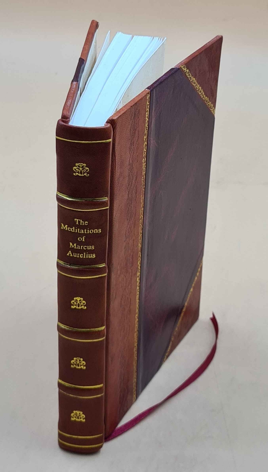 The Meditations of Marcus Aurelius 1887 [LEATHER BOUND]