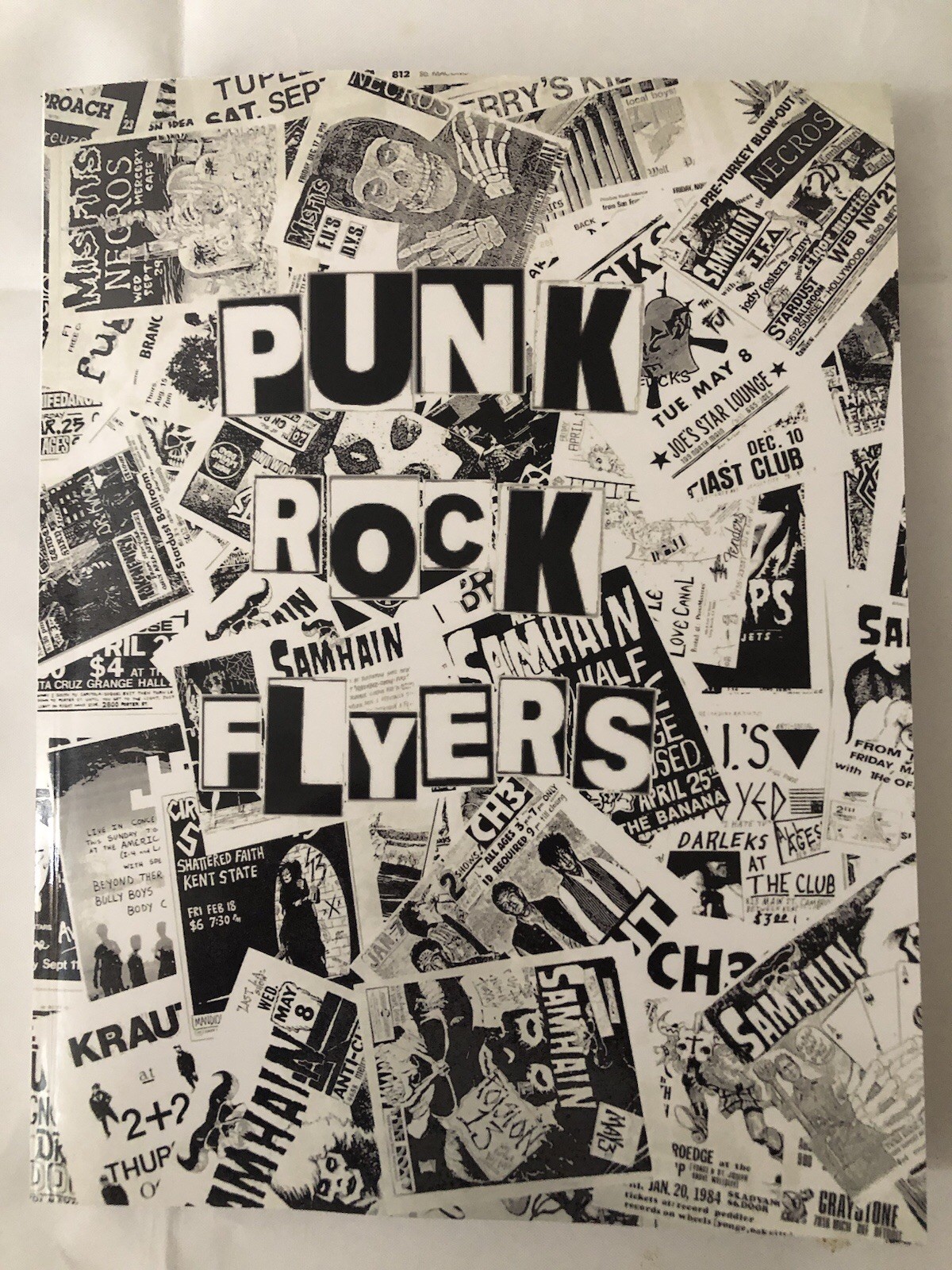 400 Punk Rock Flyers Book – Minor Threat, Bad Brains, Circle Jerks, Misfits FEAR