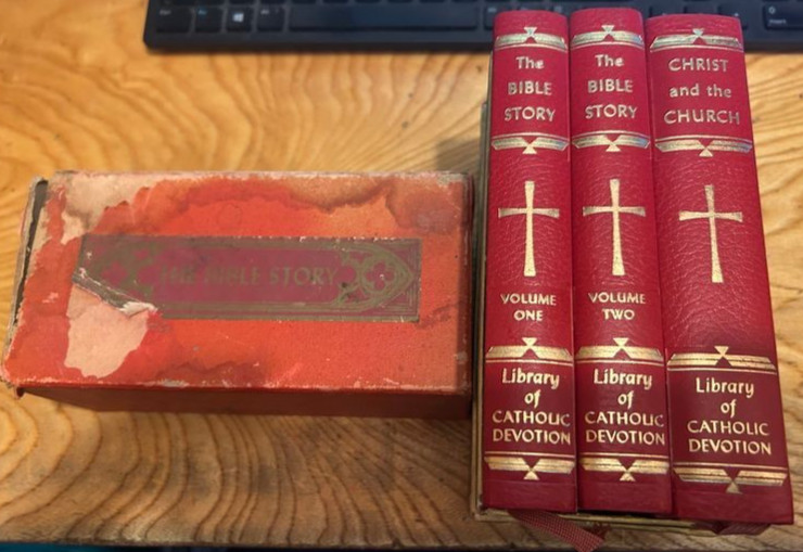 Library of Catholic Devotion The Bible Story/Life of Christ 3 Vol. Box Set Press