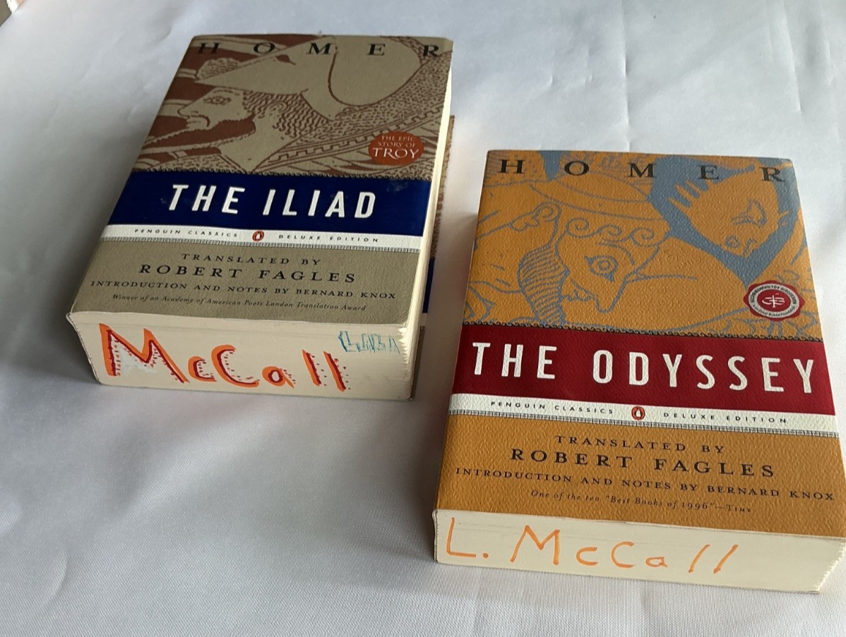 Homer The Iliad and The Odyssey Hardcover Box Set Soon to be C Nolan movie