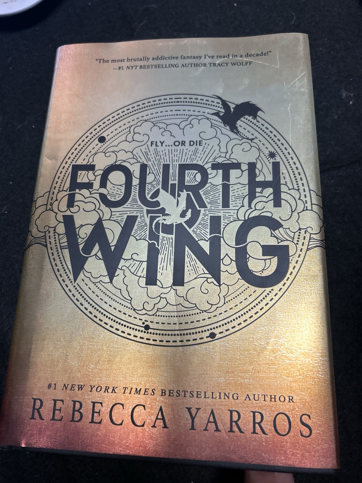 Sorrengail jersey/Fourth Wing book