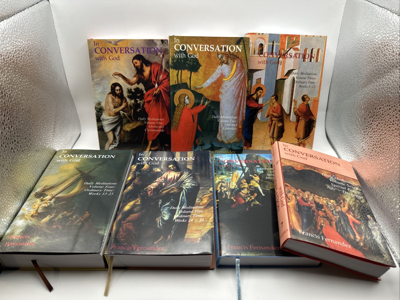In Conversation with God : Daily Meditations Volumes 1-7 by Fernandez (Paperback
