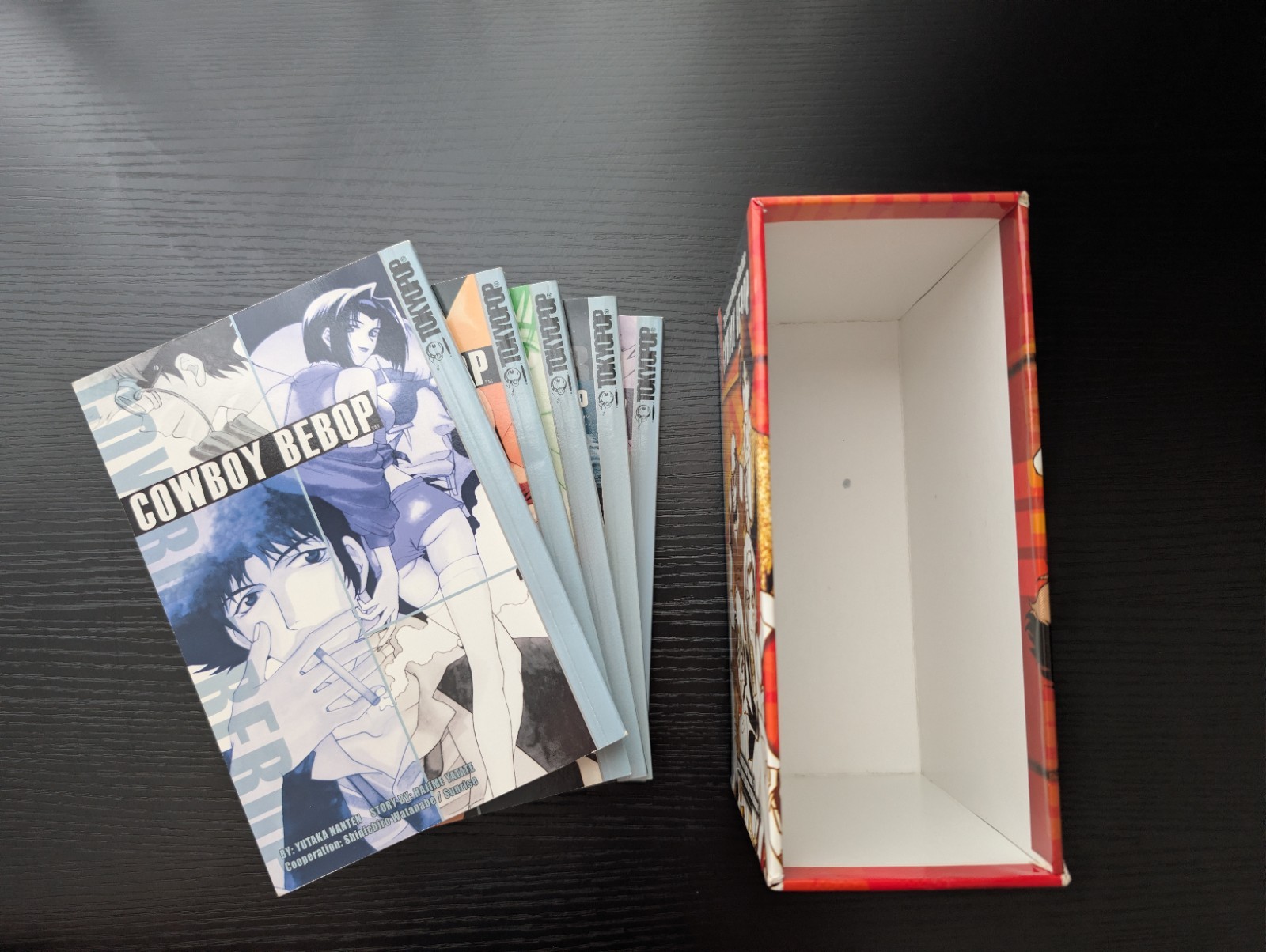 Cowboy Bebop Complete Manga Collection Box Set Vol 1-3 & Shooting Star 1-2 OOP