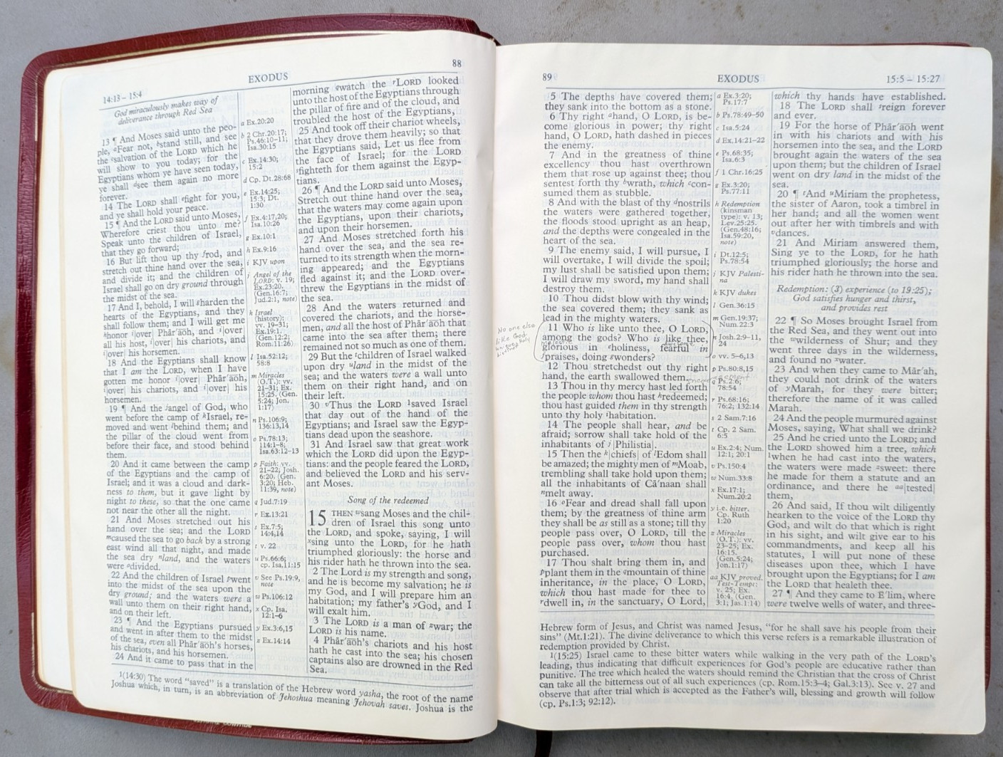 NEW SCOFIELD REFERENCE EDITION Red Cowhide Leather Bible KJV 1969 Oxford