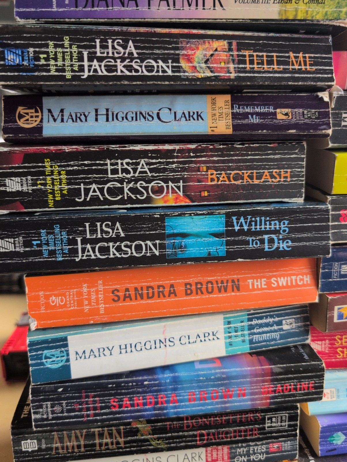 Mixed Lot of 26 Female Author Novels Romance & Thriller Clark Jackson NICE LOT