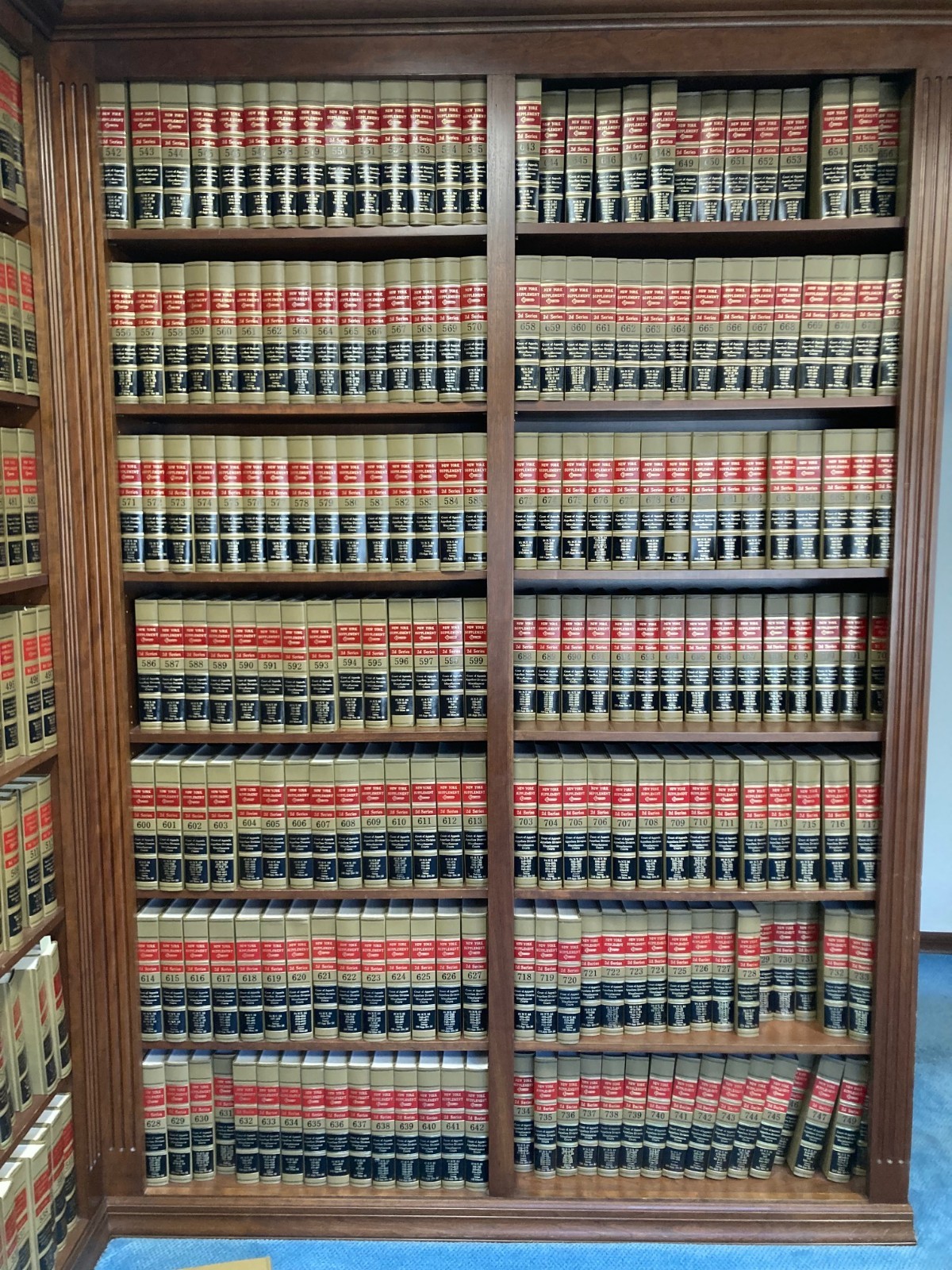 HUGE lot of New York Supplement 2d Law books. 840+ books-1953 HC $1.25 each book