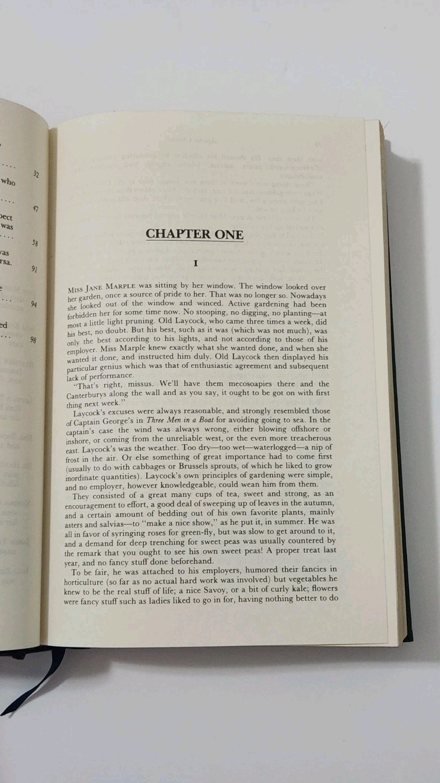 Agatha Christie – Five Miss Marple Mysteries – Longmeadow Press 1985 Leather