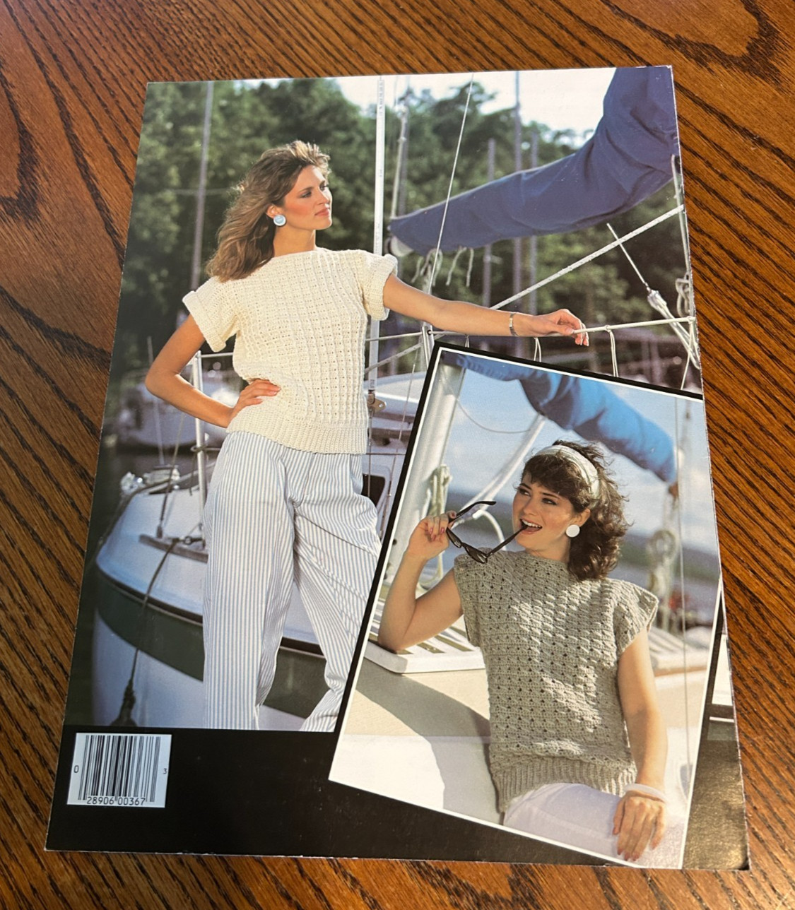 Lot of 3 Vintage Leisure Arts Leaflets 257, 367, 375 Cross Stitch & Crochet 1983