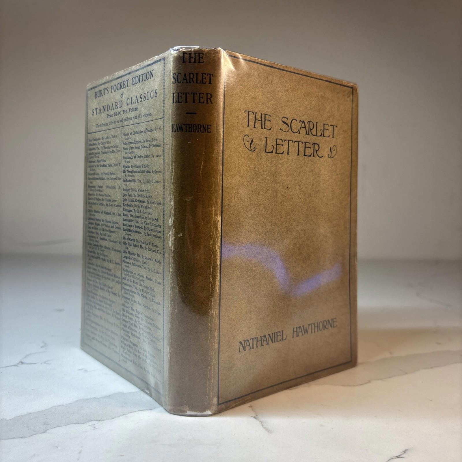 The Scarlet Letter by Nathaniel Hawthorne 1920s-1930s A.L. Burt Company