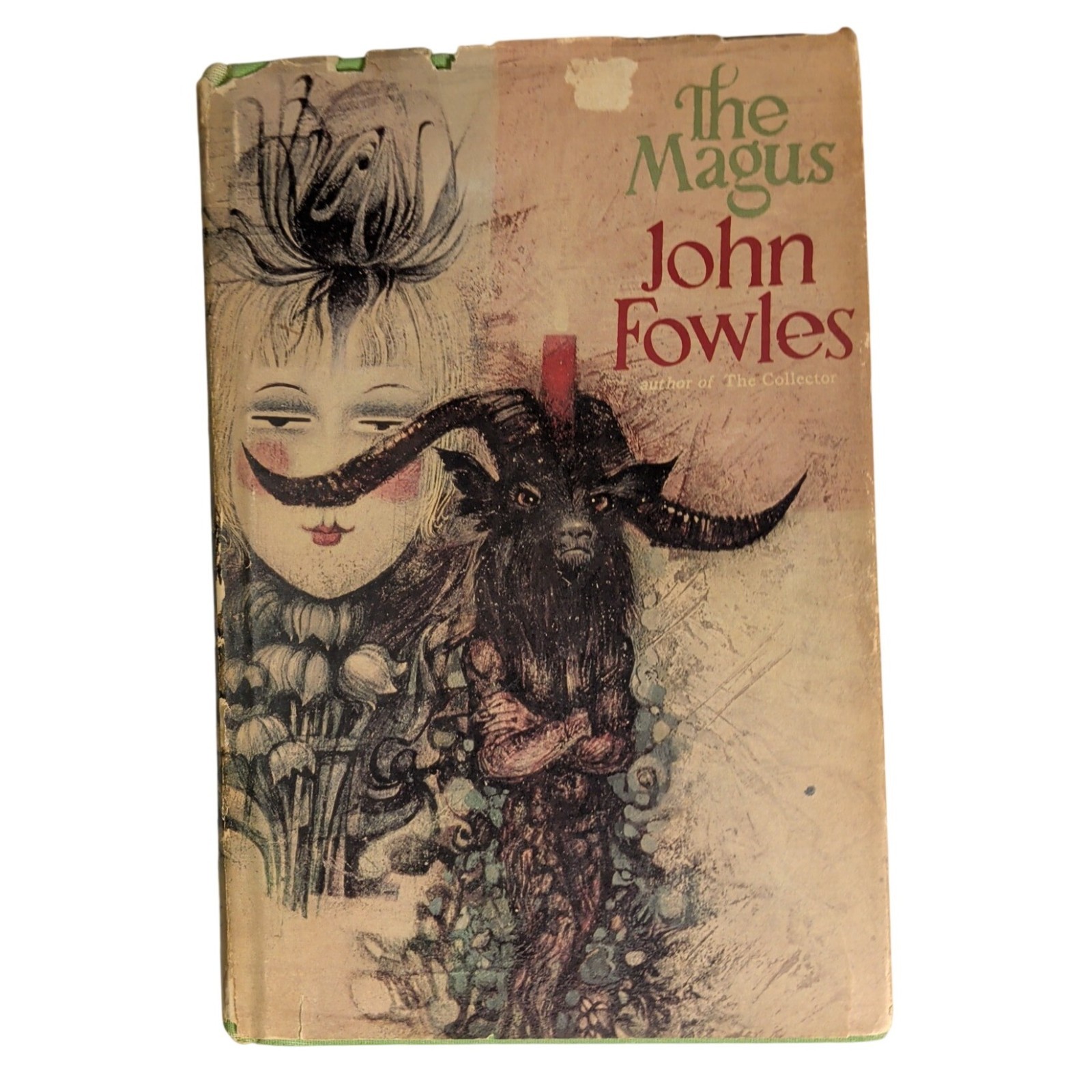 THE MAGUS John Fowles 1965 Little Brown H/C Book Club Edition, Standalone Novel