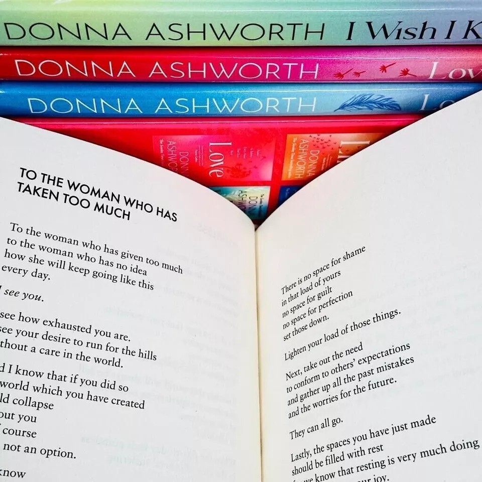 Donna Ashworth 4 Books Collection Box Set Hardback By Donna Ashworth