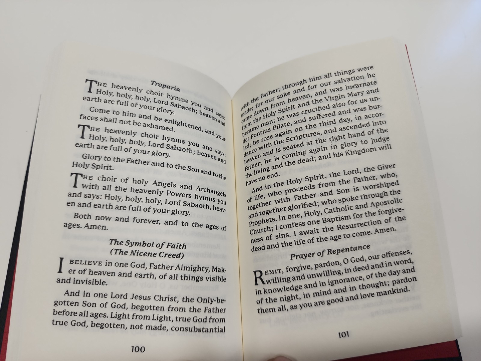 Orthodox- St Ignatius Pocket Prayer Book Modern English Edition Hardcover