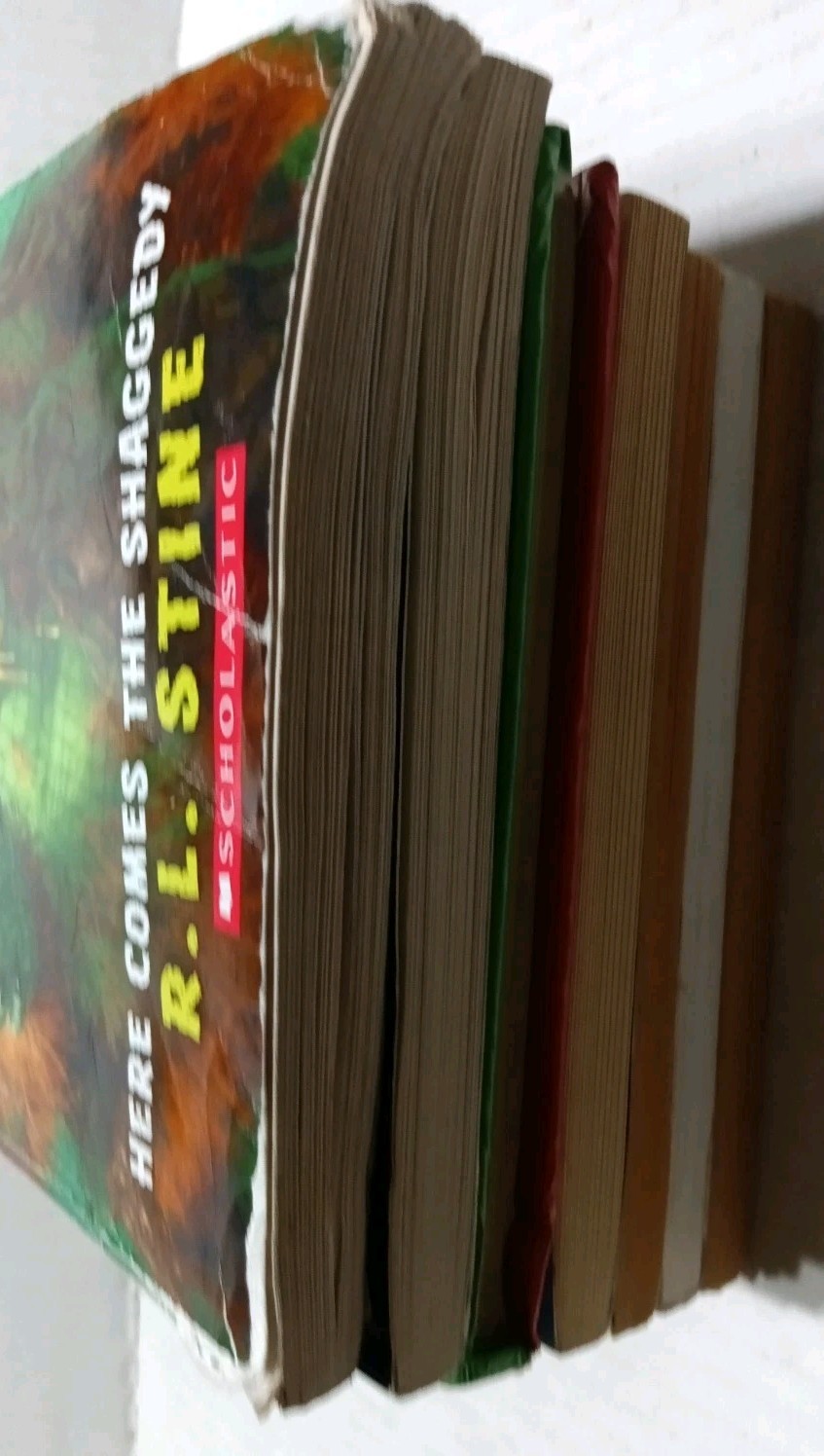 Vintage Goosebumps RL Stine Book Lot of 7 From 90s- 2000s Paperbacks