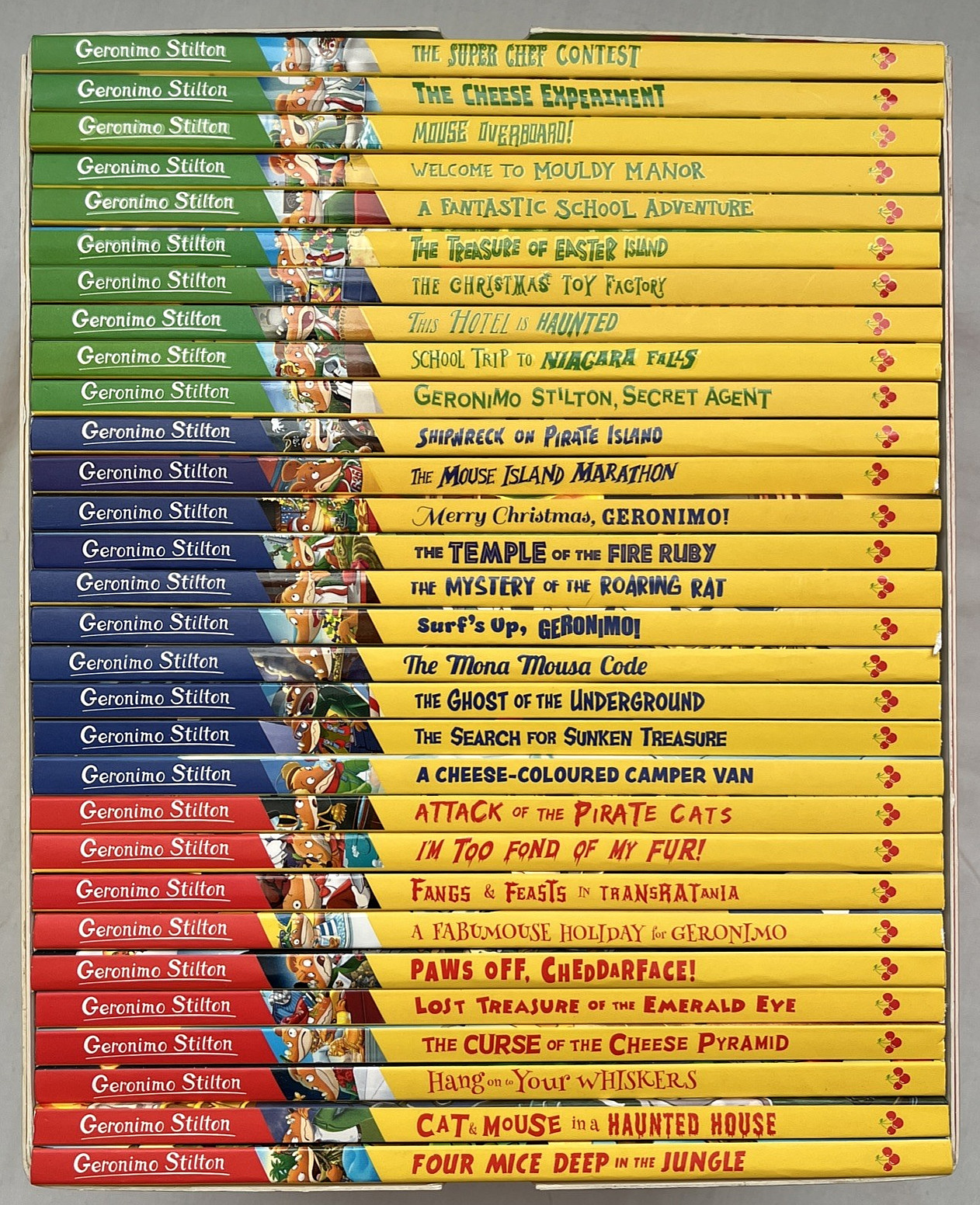 Geronimo Stilton: The 30 Books Collection Set (Series 1, 2 & 3) – Age 5-7 – PB