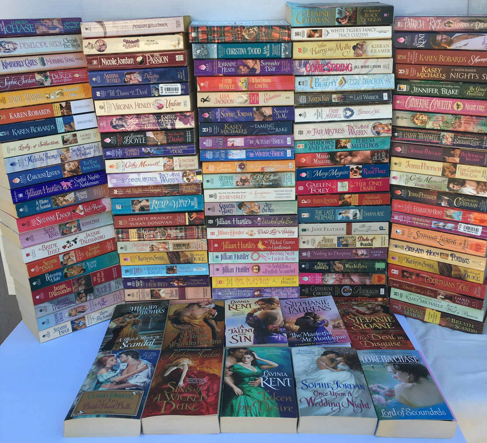 Random Pick Lot Of 10 Historical Romance Paperback Books Author Mix