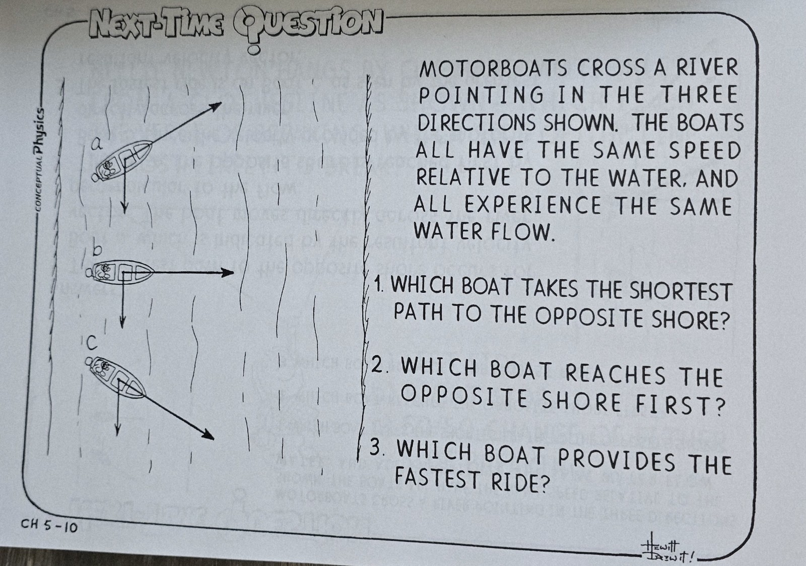 Next-Time Questions Conceptual Physics Instructors Copy