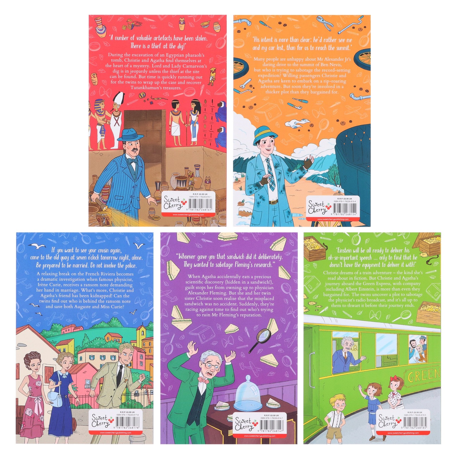 Christie and Agatha’s Detective Agency 5 Books Collection Box Set -Ages 7-9 – PB