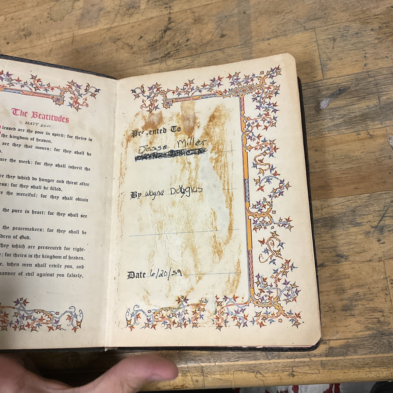 Holy Bible Concordance Red Letter Edition KJV Word Aflame Press 1973 Red Letter