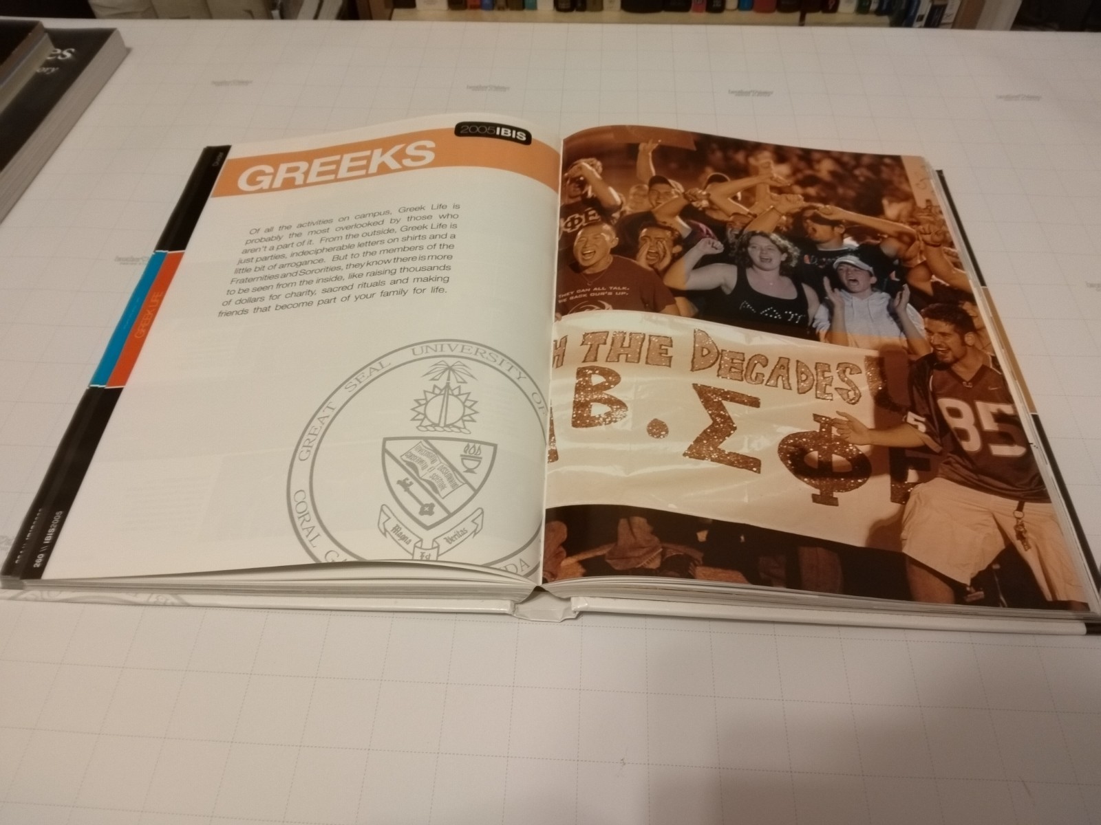 IBIS 2005 University of Miami Yearbook Vol 79 Hurricanes Football, HC, 464 pages