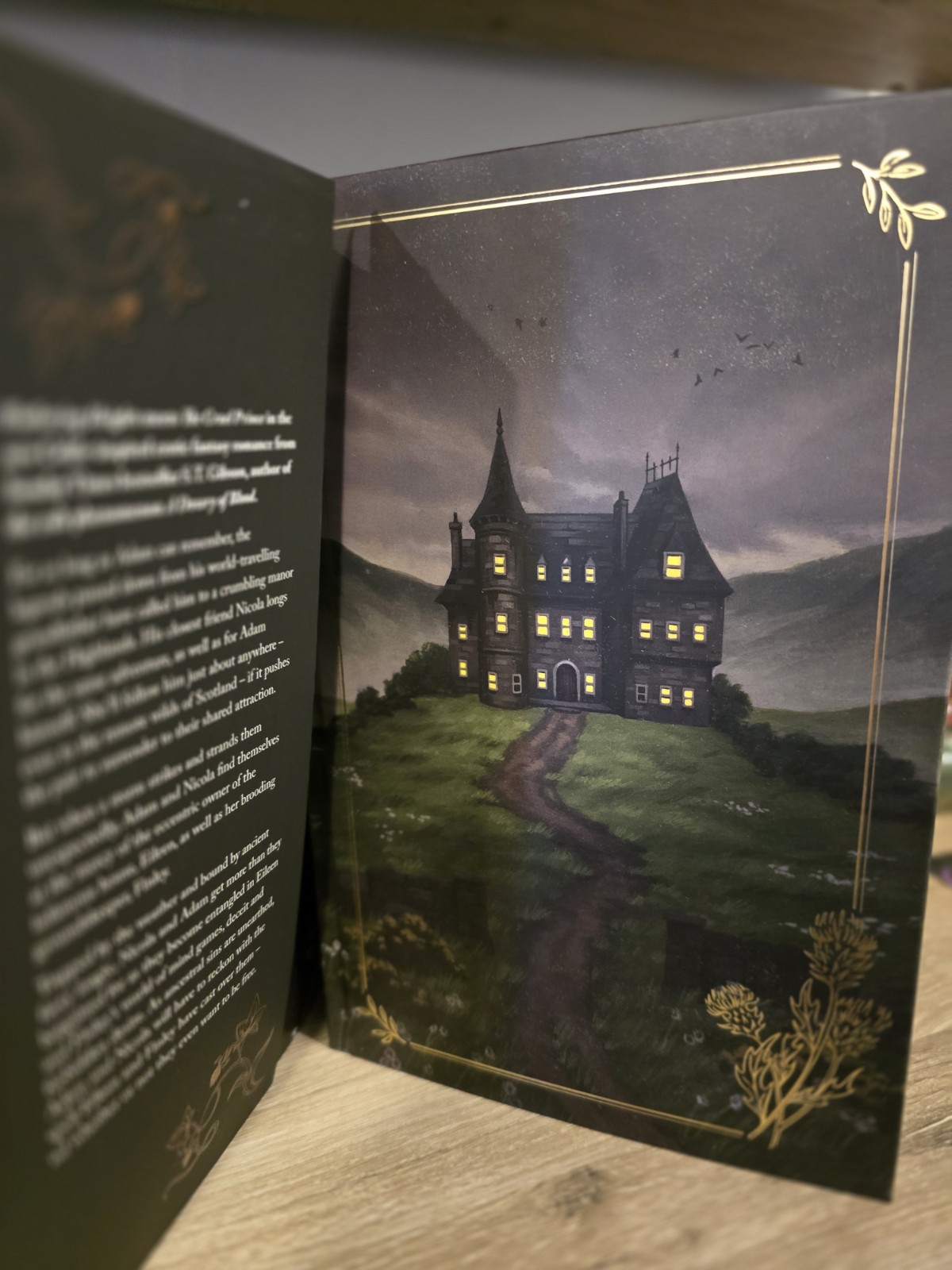 Fairyloot Savage Blooms by S.T. Gibson *SIGNED* Exclusive Edition Hardcover
