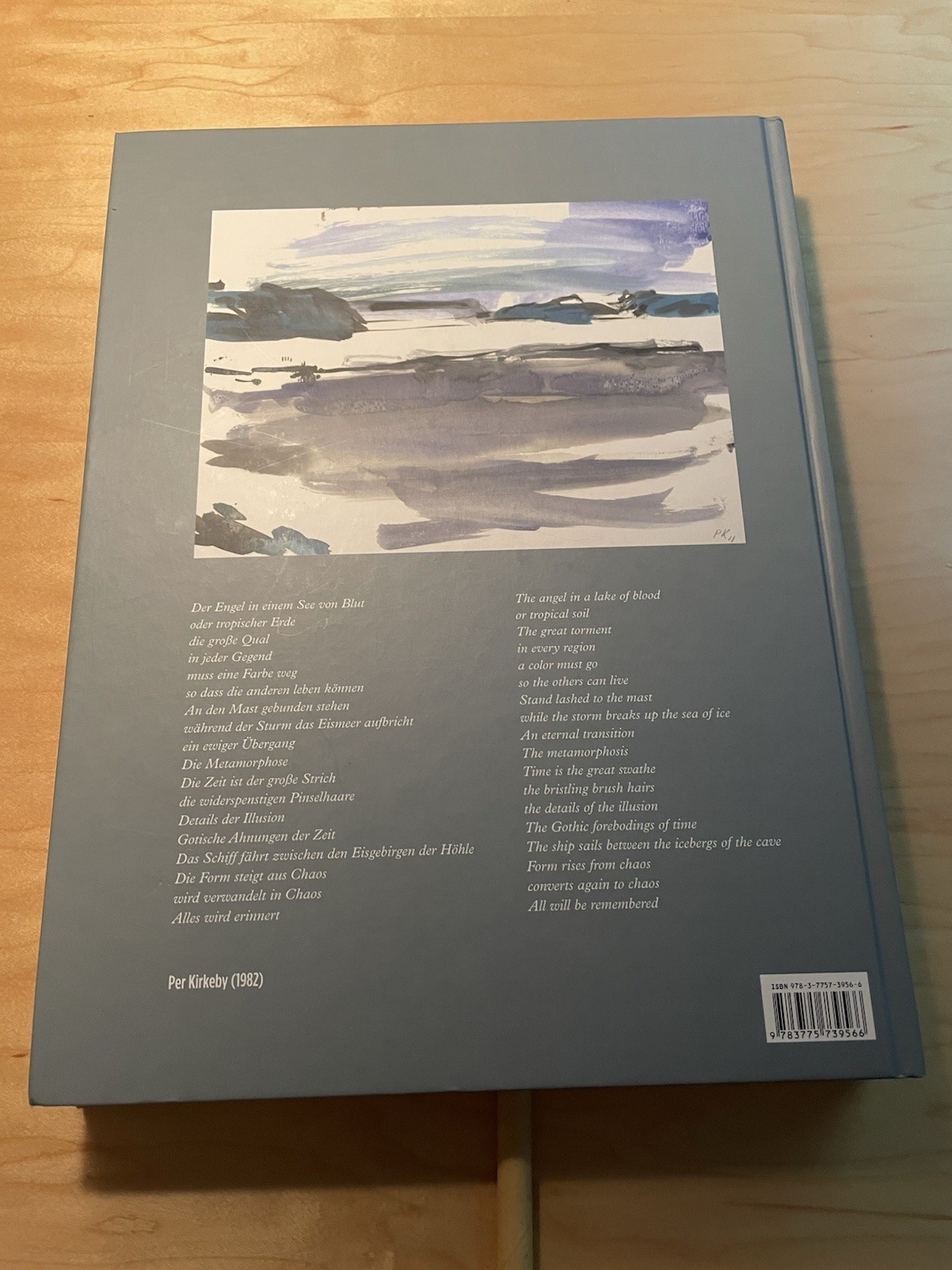Per Kirkeby Polar Breeze And Gentle Lapping Of Waves, RARE Hardcover 336 pages