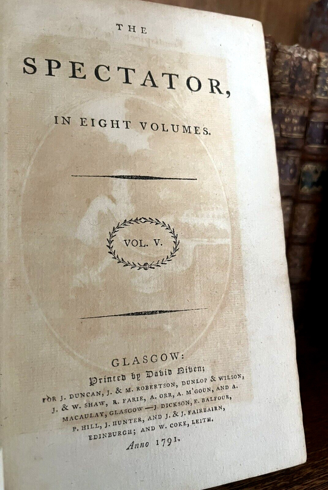 ENGLISH OLD BOOK FROM 1700s – Rare Historical Collectible Text from 18th Century