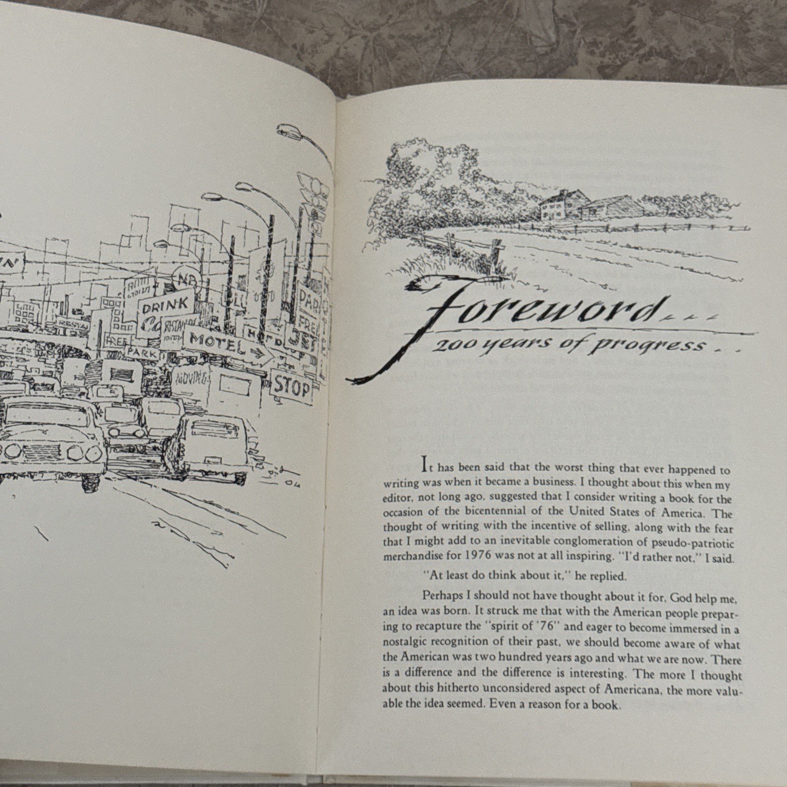 1973 1st Ed. THE SPIRITS OF ’76 Eric Sloane Hardcover DJ Bicentennial Inscribed
