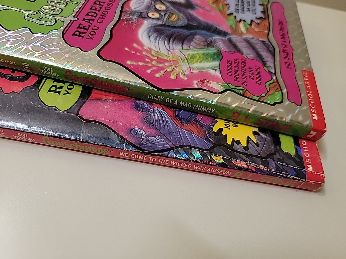 GIVE YOURSELF GOOSEBUMPS 26 books R.L. Stine Scholastic 1990s-2000s