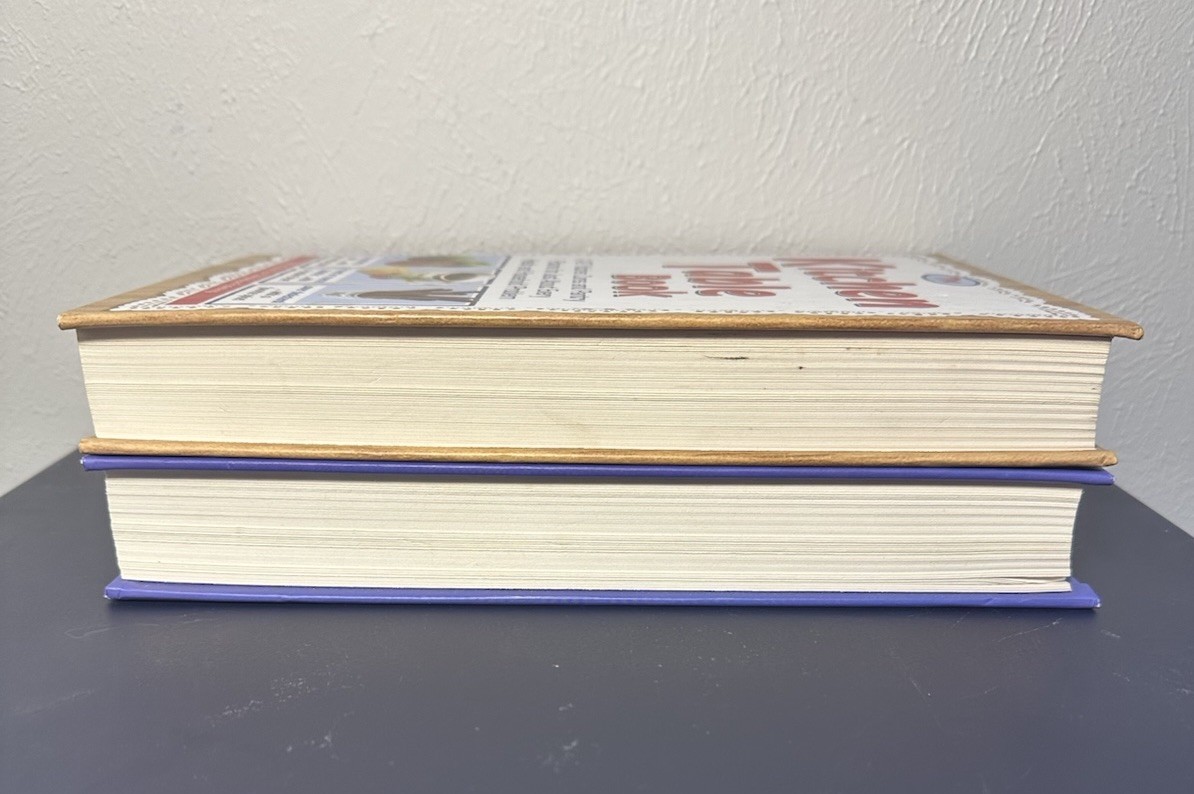 FC&A Medical Publishing Kitchen Table Book 1 & 2 Hardcover Lot 2 Home Remedies