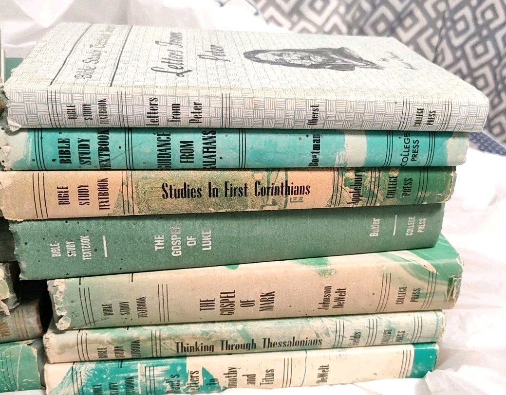 Bible Study Textbook Series College Press Lot Of 14 Bible Books F216
