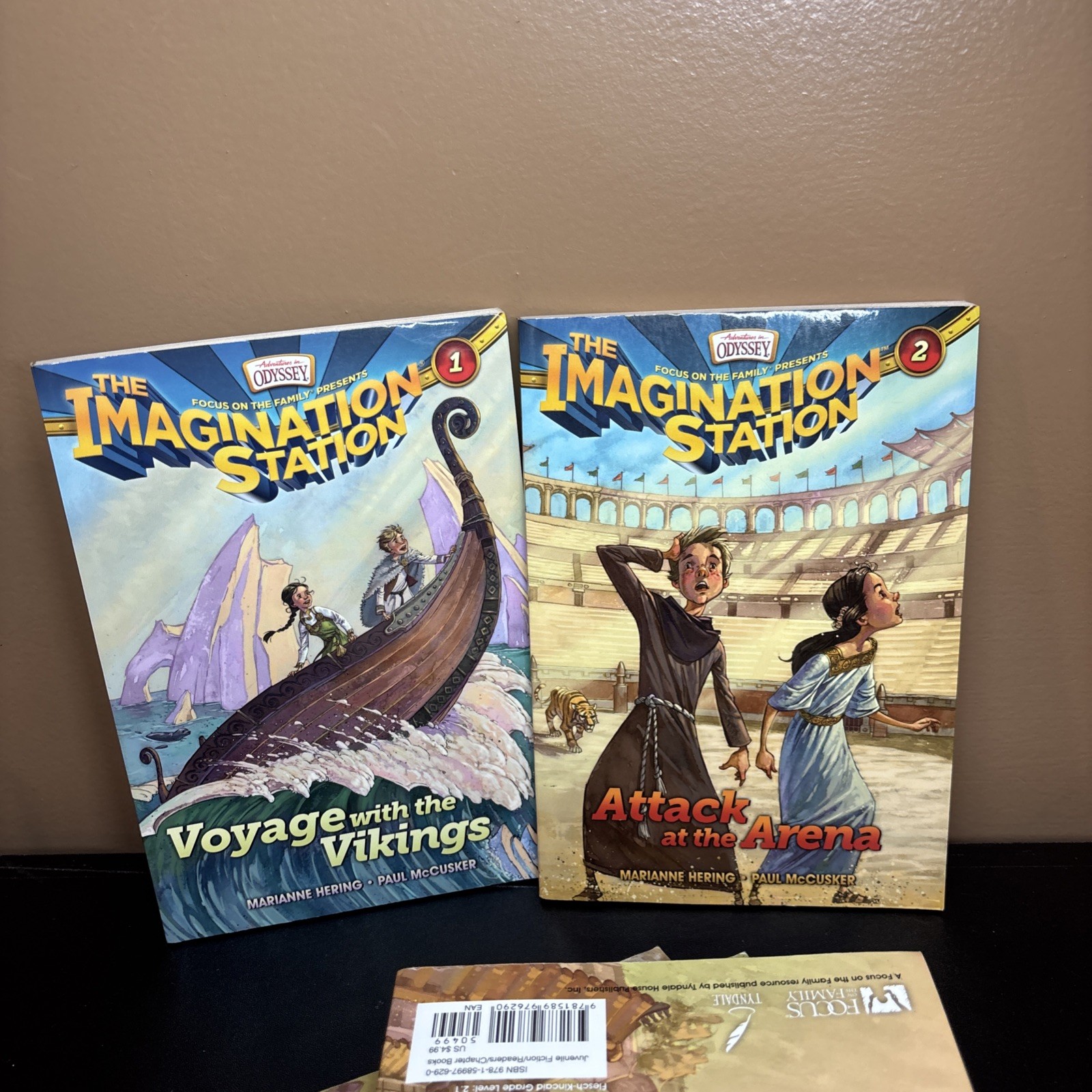 THE IMAGINATION STATION LOT OF 8 BOOKS ADVENTURES IN ODYSSEY Set 1-8 PB