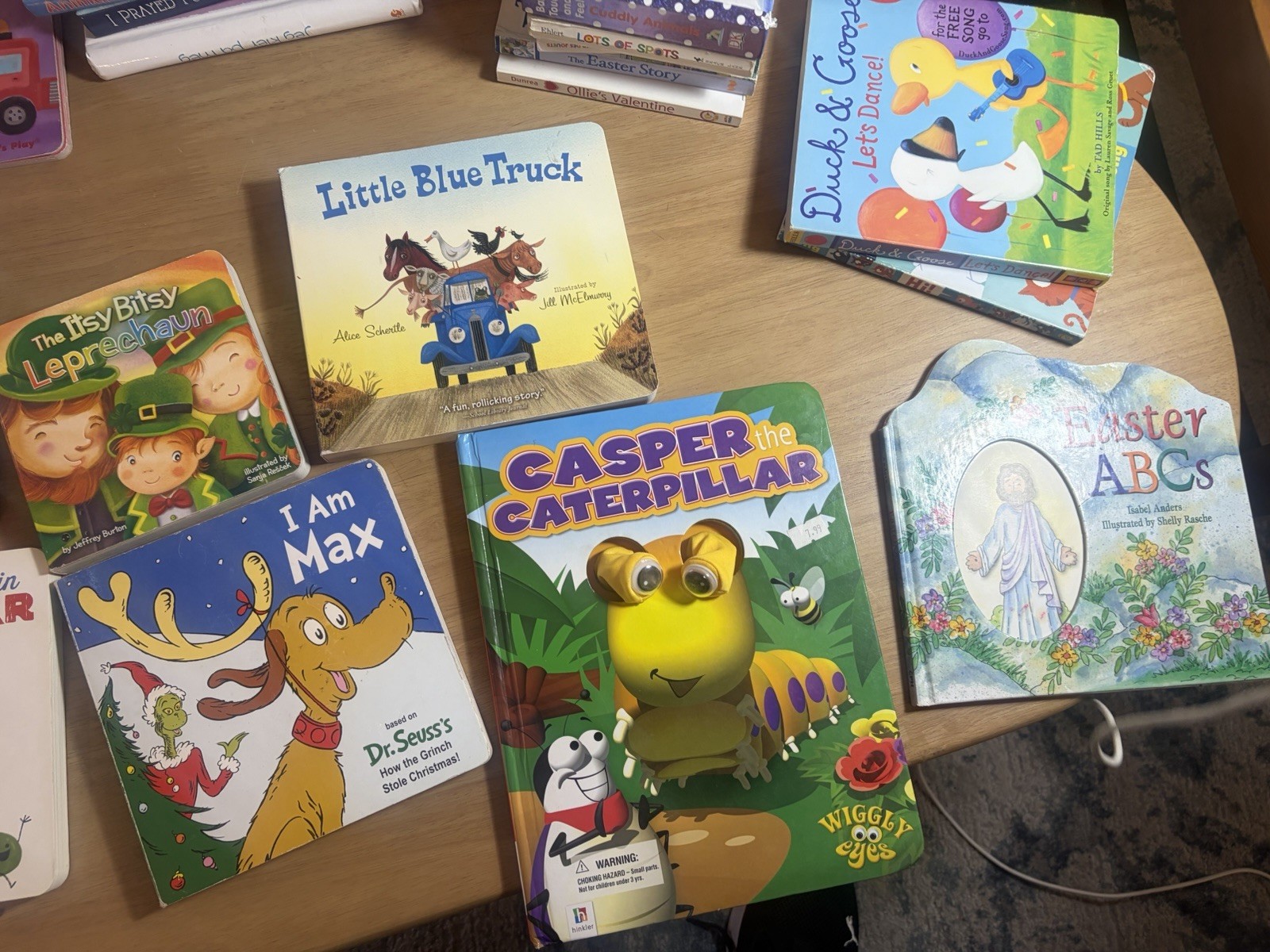 35 Children Board Hardcover Books Lot Toddler Baby Preschool Daycare Kids Mix VG