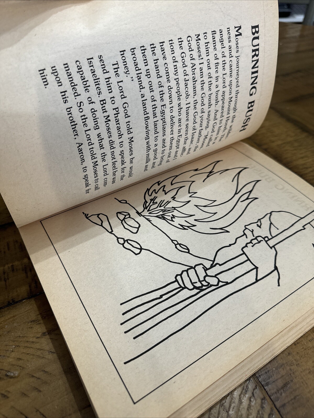 Old & New Testament Bible Stories Coloring Book 1981 Over 400 Pages